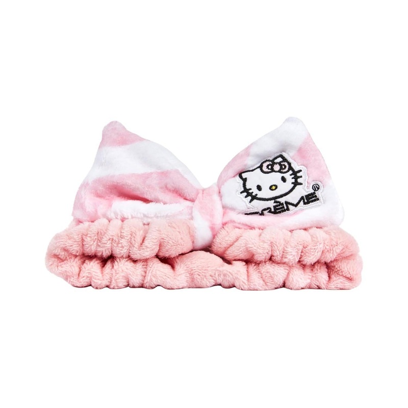 The Creme Shop X Sanrio Holiday Plush Spa Headband (Sweet Stripes)