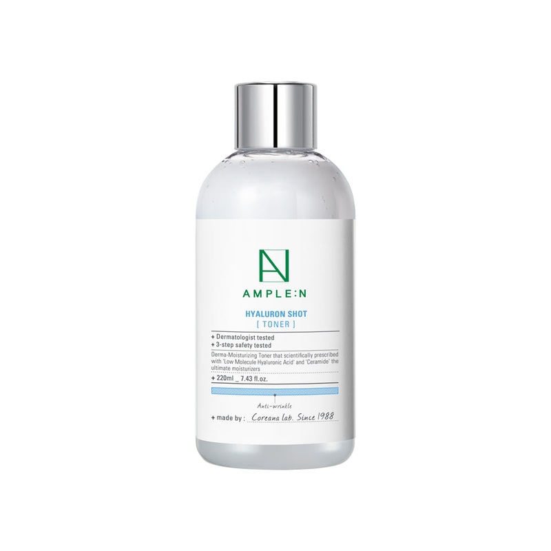 Coreana Ampoule:N Hyaluron Shot Toner 600ml