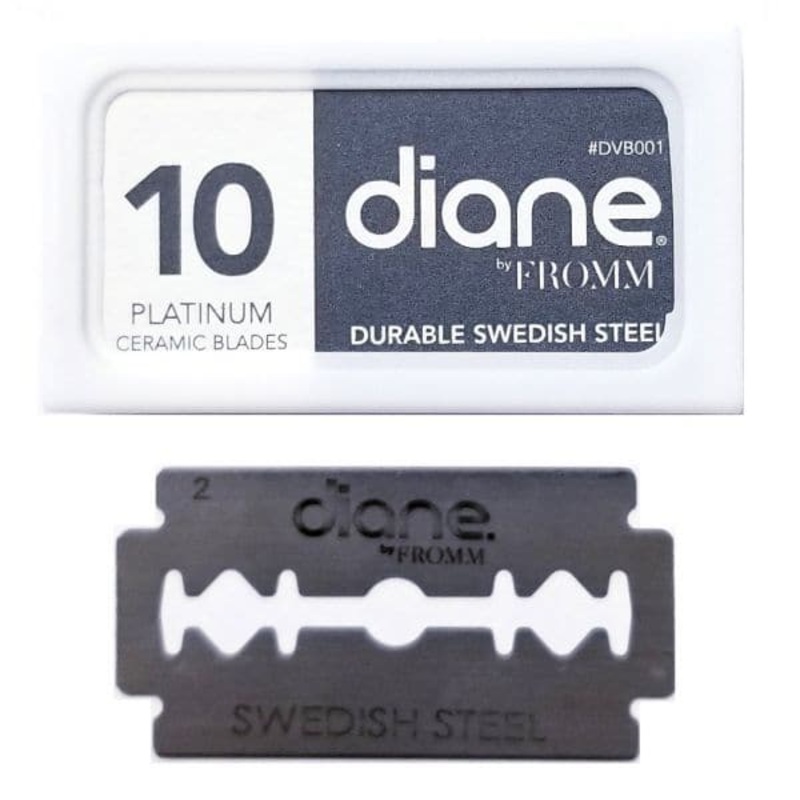 Diane Swedish Steel Double-Edge Razor Blades (10 Blade Pack) – by Fromm