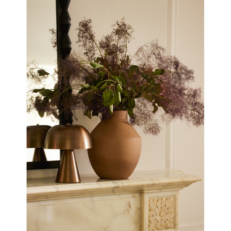 Egeo Vase by Al Centro Ceramica Brown