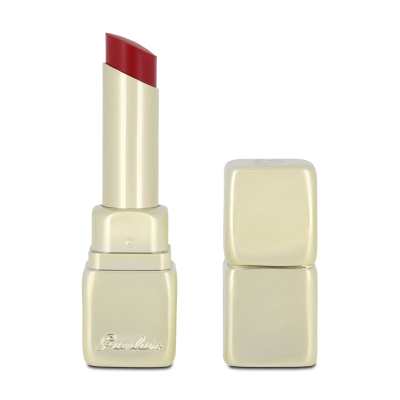 Guerlain Kiss Kiss Shine Bloom Red Lipstick 709 Petal