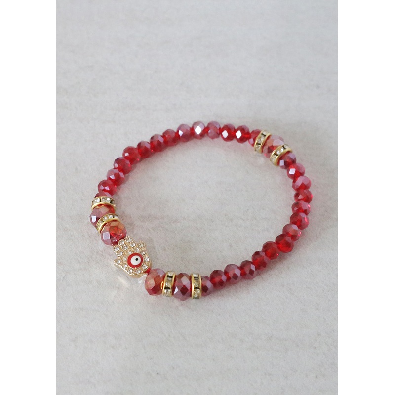 Hamsa Harmony Bracelet Blue