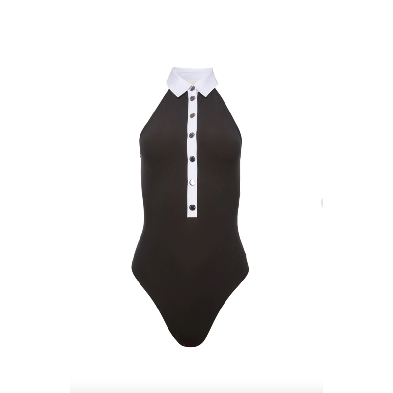 High Collar Bodysuit XS