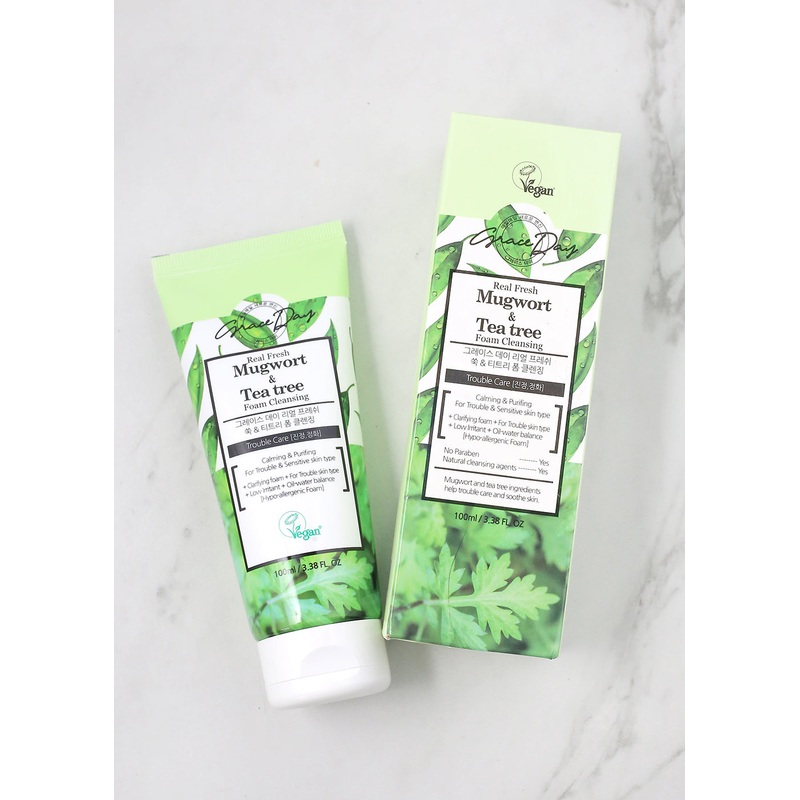 SINDO Graceday Real Fresh Mugwort & Teatree Foam Cleanser
