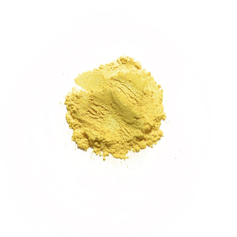 Wild Lemon Eye Shimmeral Clamshell Sample Jar