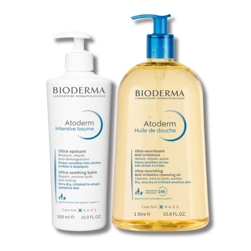 Bioderma Atoderm Eczema Skin Family Bundle