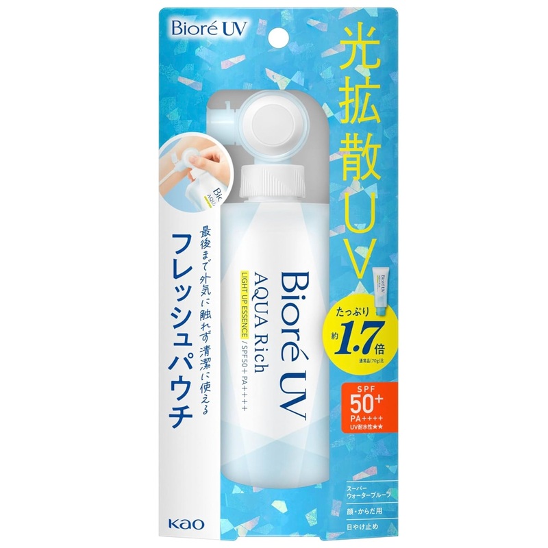 Biore UV Aqua Rich Watery Essence Fresh Pouch 120g