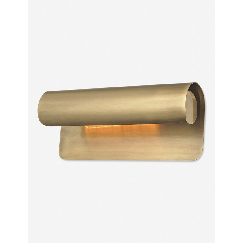 Ozzie Sconce Aged Brass 1 Light