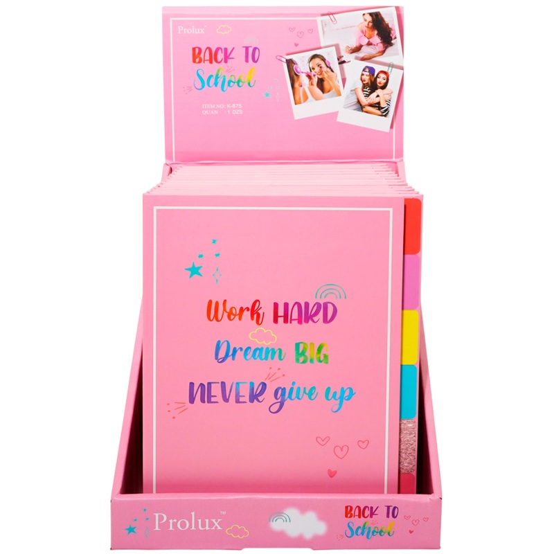 Prolux Back To School Eyeshadow Palette – Wholesale Display 12 Units (K-675)