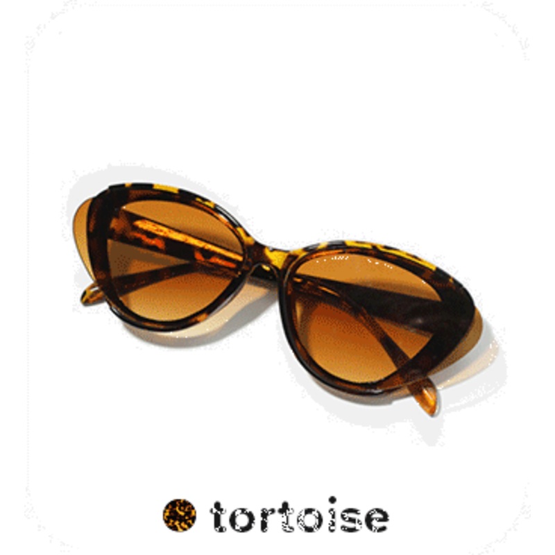 A+ Unique Overlapping Glass on Frame Shades Black