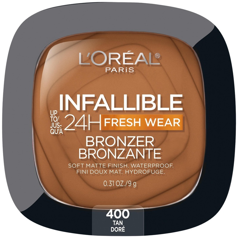 L’Oreal Paris Infallible Soft Matte Bronzer, Tan, 0.31 oz
