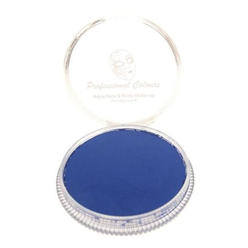 PartyXplosion Aqua Face Paint – Mid Blue 30 gm