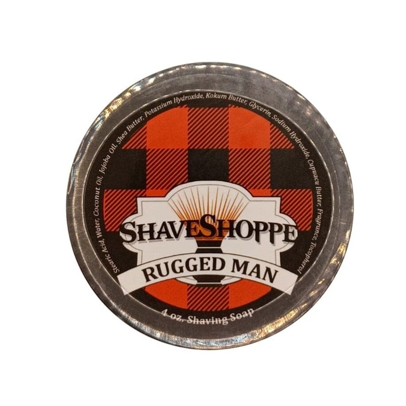 Rugged Man Vegan Shaving Soap – by Shave Shoppe (Pre-Owned)