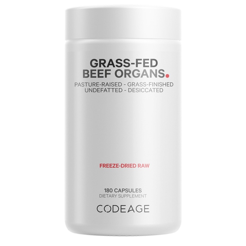 Beef Organs 180 count