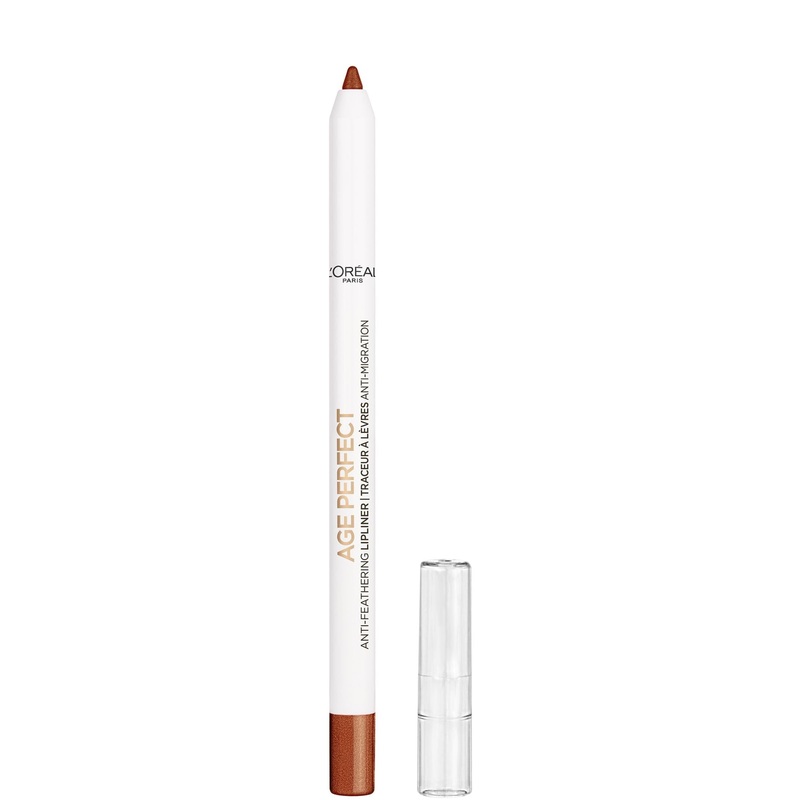 L’Oreal Paris Age Perfect Anti Feathering Lip Liner, Bright Mocha