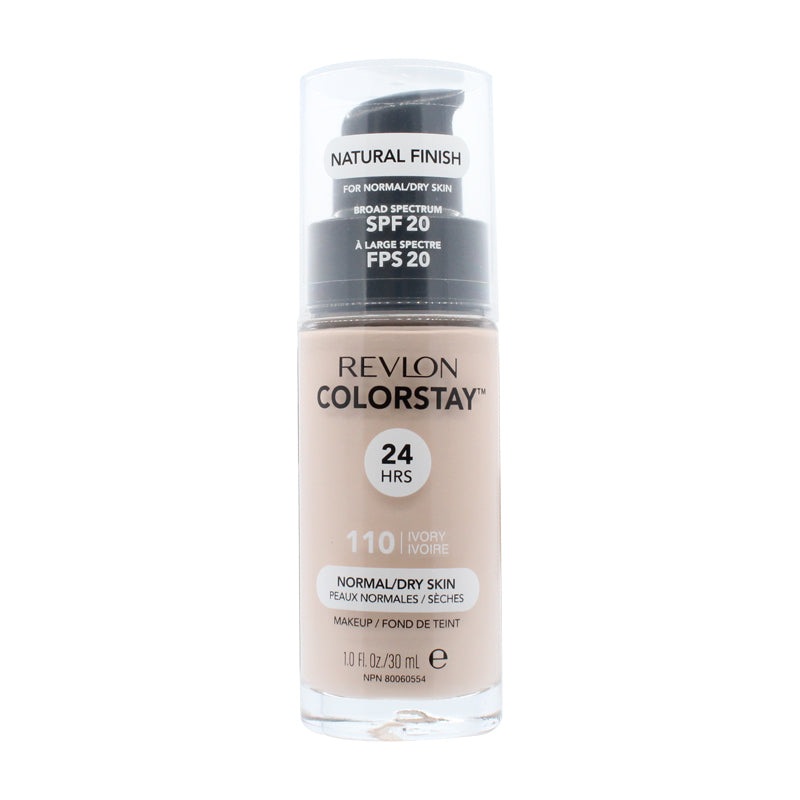 Revlon Colourstay Foundation Normal/Dry Skin 30ml 110 Ivory SPF 20
