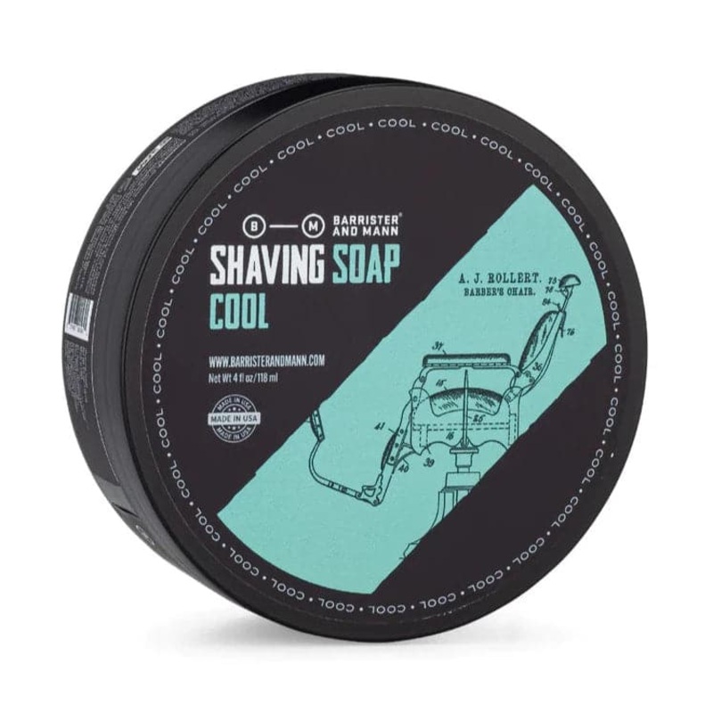 Cool Shaving Soap (Omnibus Base) – by Barrister and Mann