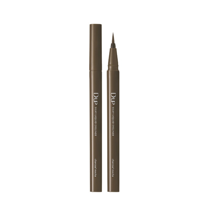 D-UP Silky Liquid Eyeliner Charcoal Mocha