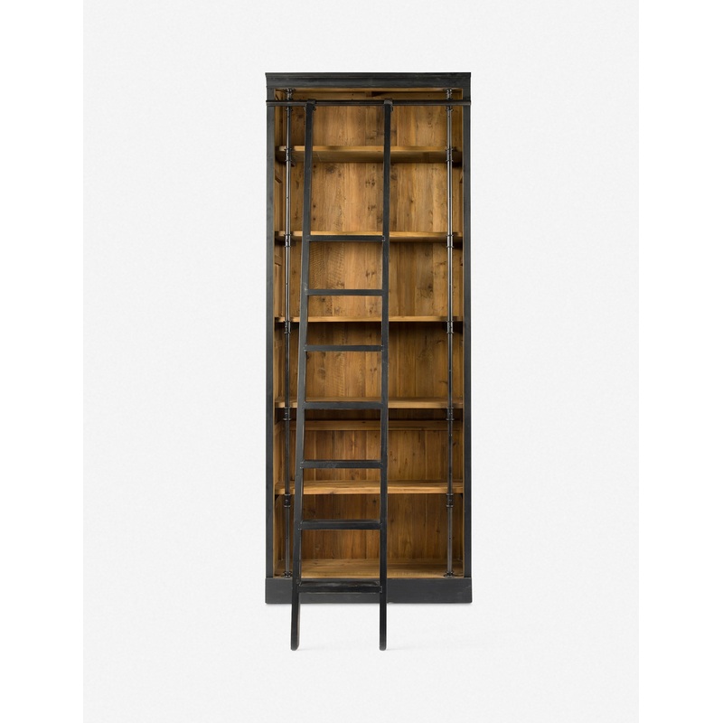 Mallory Bookcase with Ladder