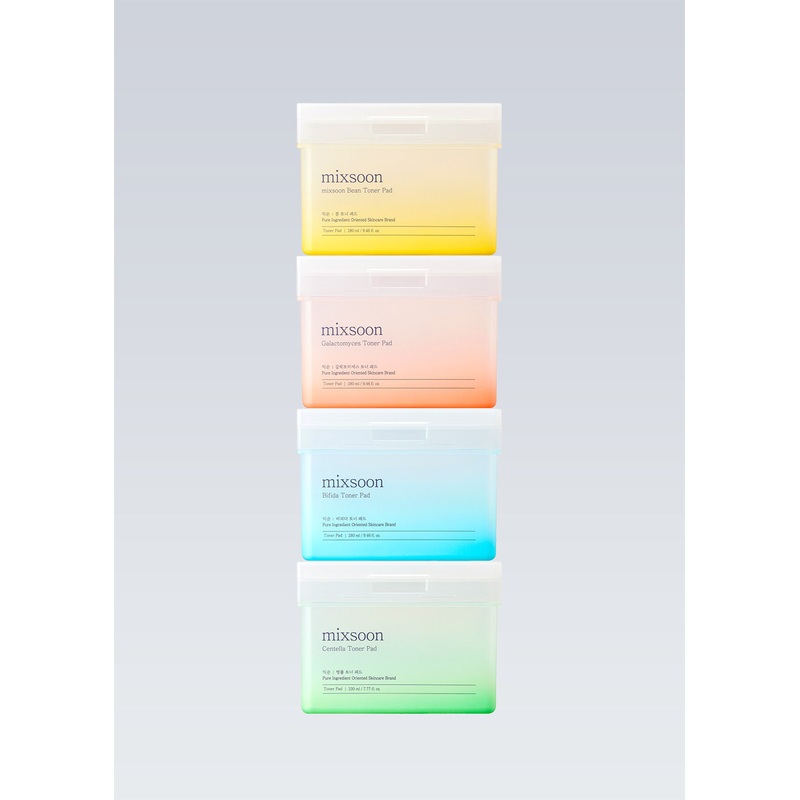 mixsoon Square Toner Pads Bean (70 Pads)