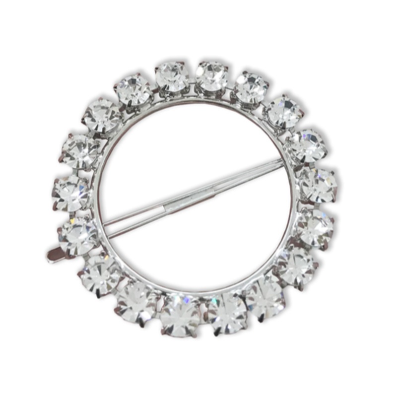 Olivia Crystal Ring Barrette