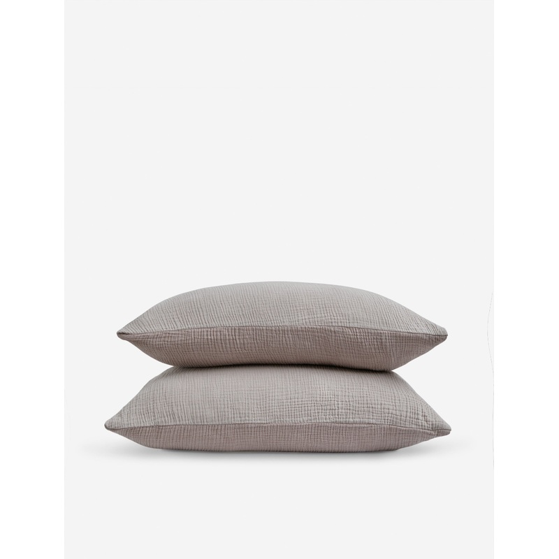 Alaia Pillowcases (Set of 2) by House No. 23 Dusty Lavender and Orchid