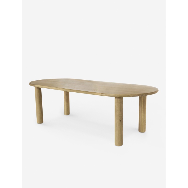 Dever Oval Dining Table Natural