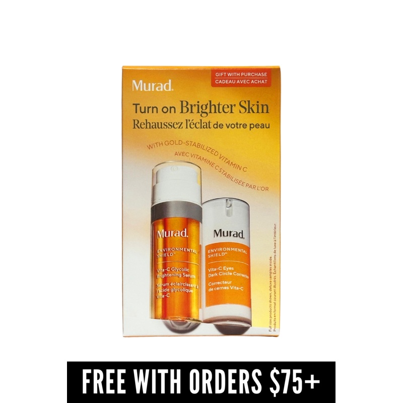 [FREE GIFT] Murad Vita-C Glycolic Brightening Serum 0.17 oz & Vita-C Eyes Dark Circle Corrector 0.17 oz
