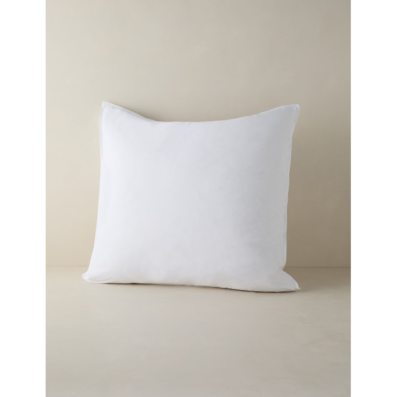 Juna Washed Percale Sham White Standard