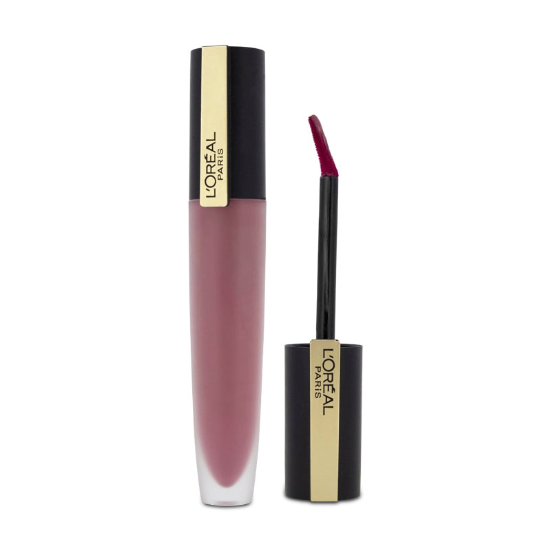L’Oreal Rouge Signature Matte Liquid Lipstick 105 I Rule Red