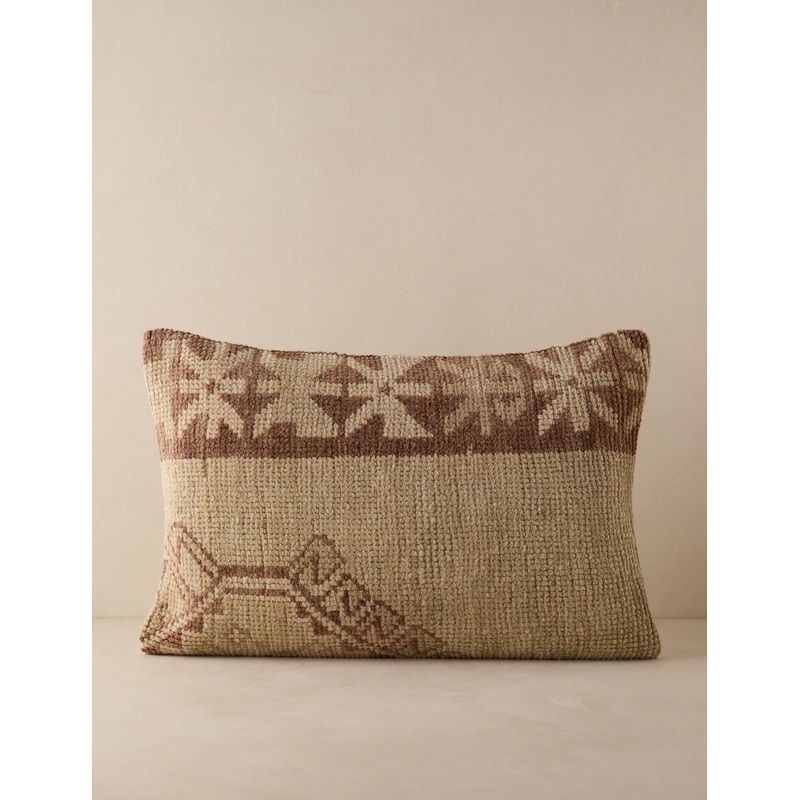 Vintage Lumbar Pillow No. 255, 16″ x 24″