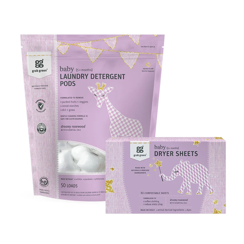 Baby Laundry Detergent Pods + Baby Dryer Sheets Kit (Subscription)
