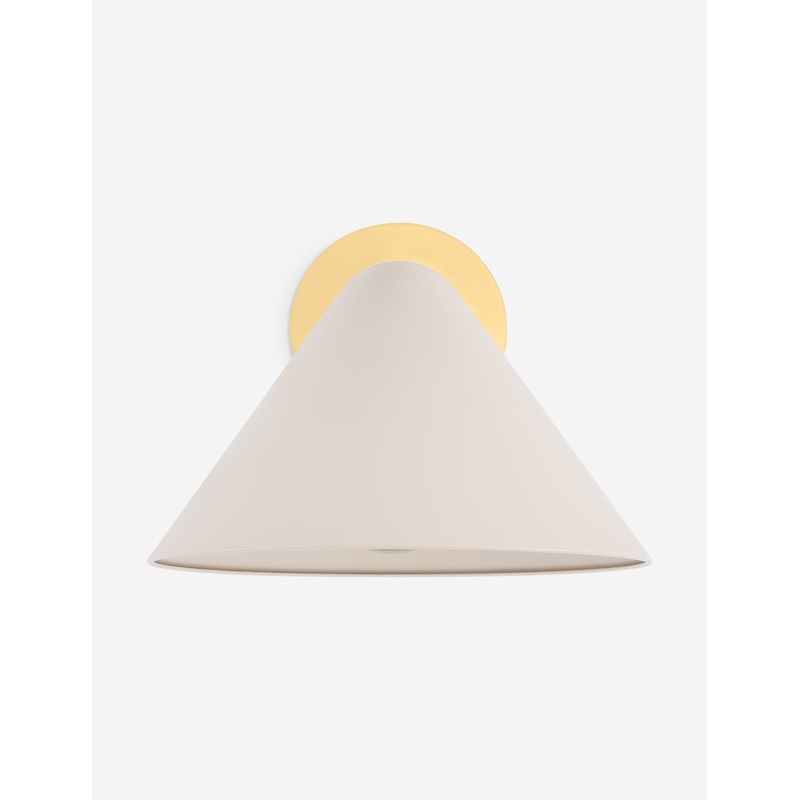 Citrine Sconce Antique Brass