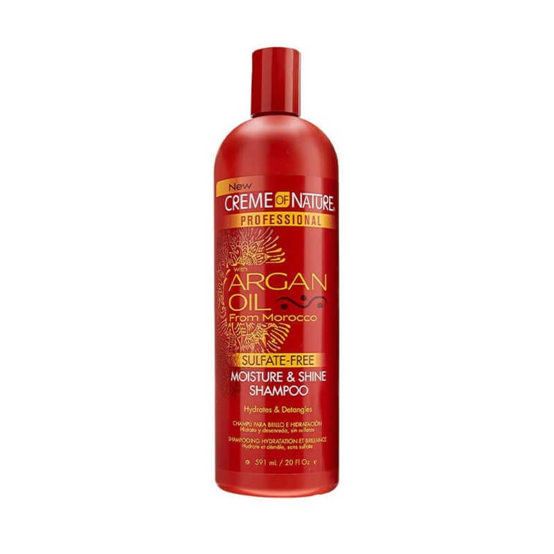 Creme of Nature Professional Argan Oil Sulfate-Free Moisture & Shine Shampoo 20 oz