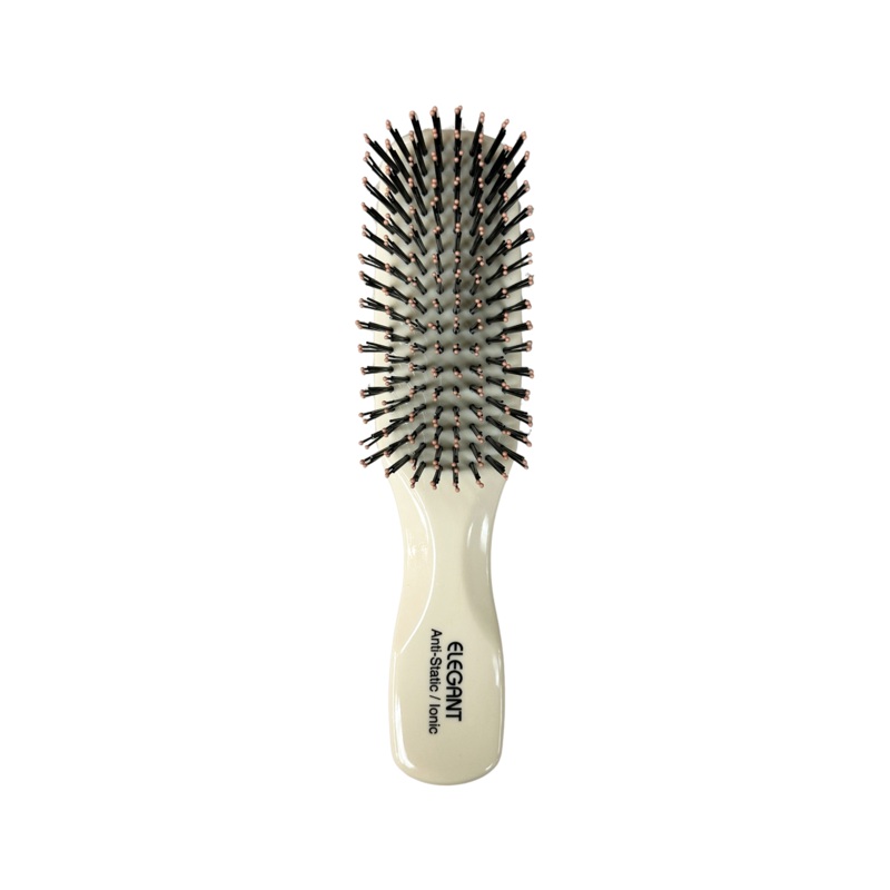 Elegant #485 Anti-Static Ionic Bristles Styler Hairbrush – Small (6.25″)