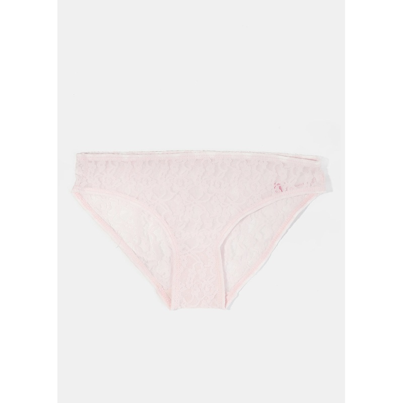 Light Pink Lace Panty S