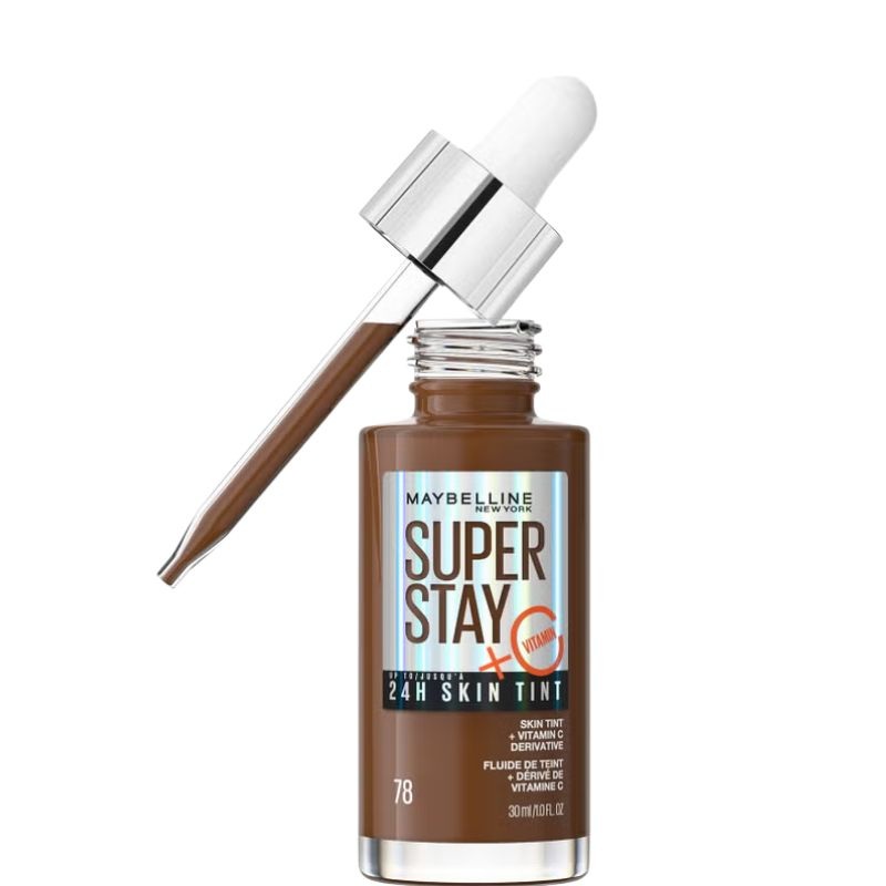 Maybelline Super Stay up to 24H Skin Tint Foundation + Vitamin C 30ml (Various Shades) 2