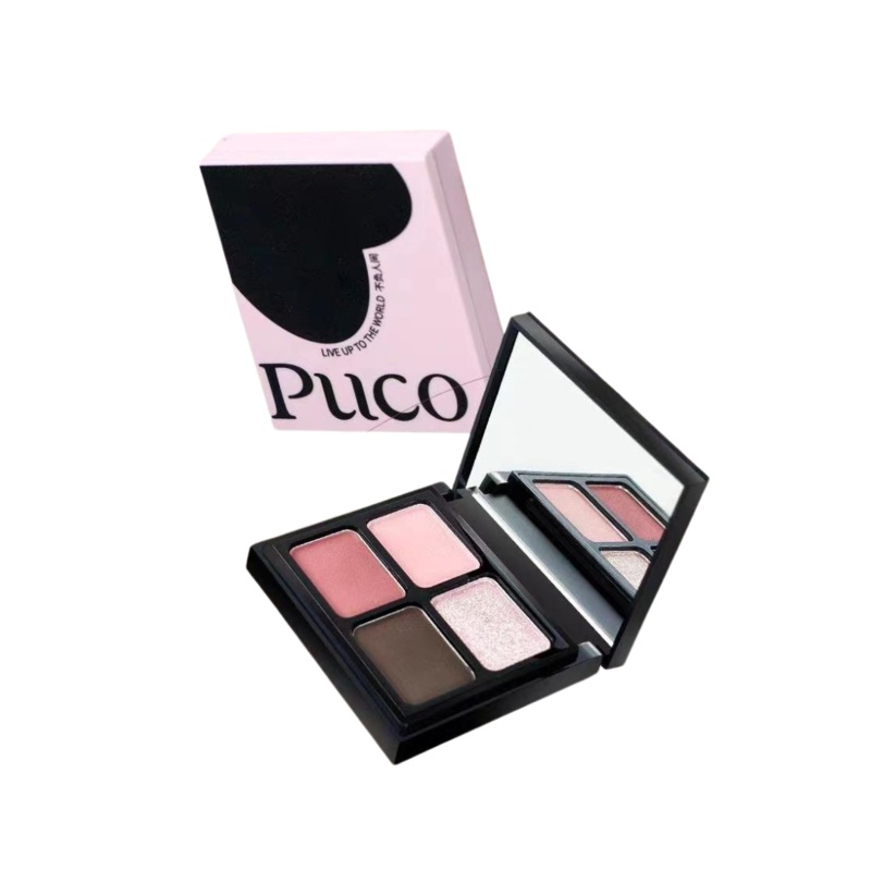 PUCO Live Up To The World Four-Color Eyeshadow Palette 4g  01 Worthwhile World