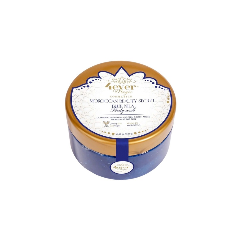 4ever Magic Cosmetics Moroccan Body Scrub 10.58 oz – Beauty Secret Blue Nila