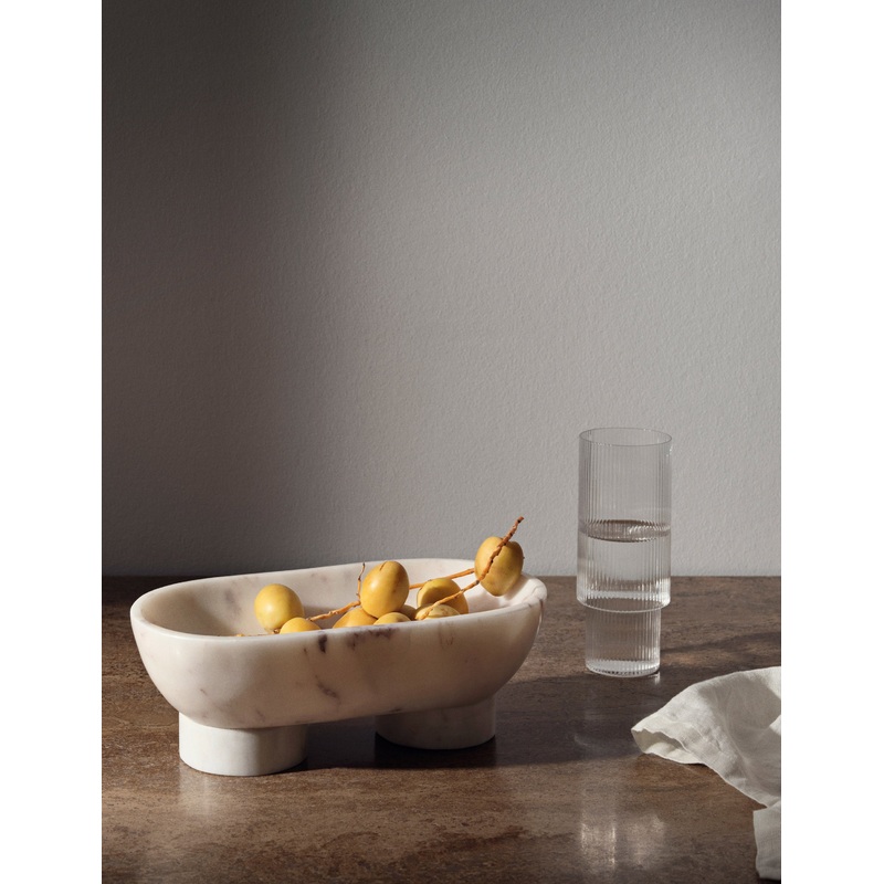 Alza Bowl by Ferm Living White