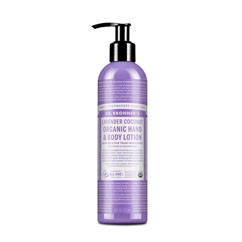Organic Hand & Body Lotion Lavender Coconut