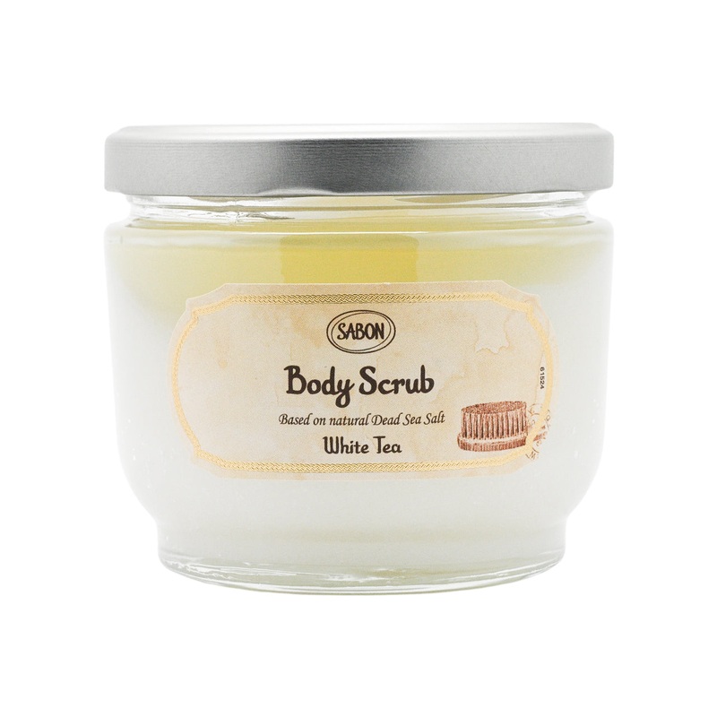 Sabon White Tea Body Scrub 600g