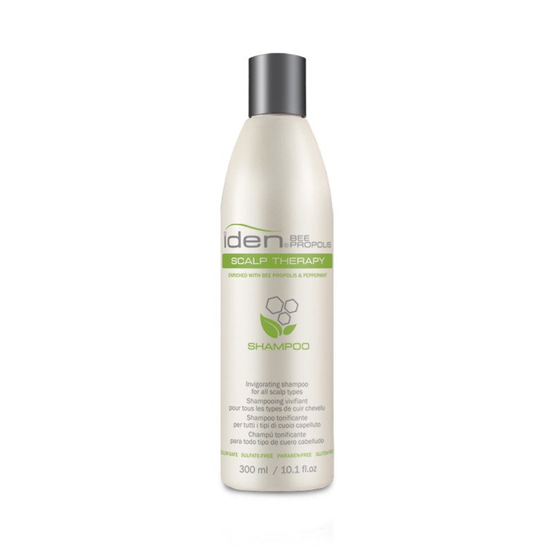 [Sample 0.5 oz] Iden Scalp Therapy Shampoo | Invigorating Shampoo For All Scalp Types | Sulfate Free | Paraben Free | Gluten Free