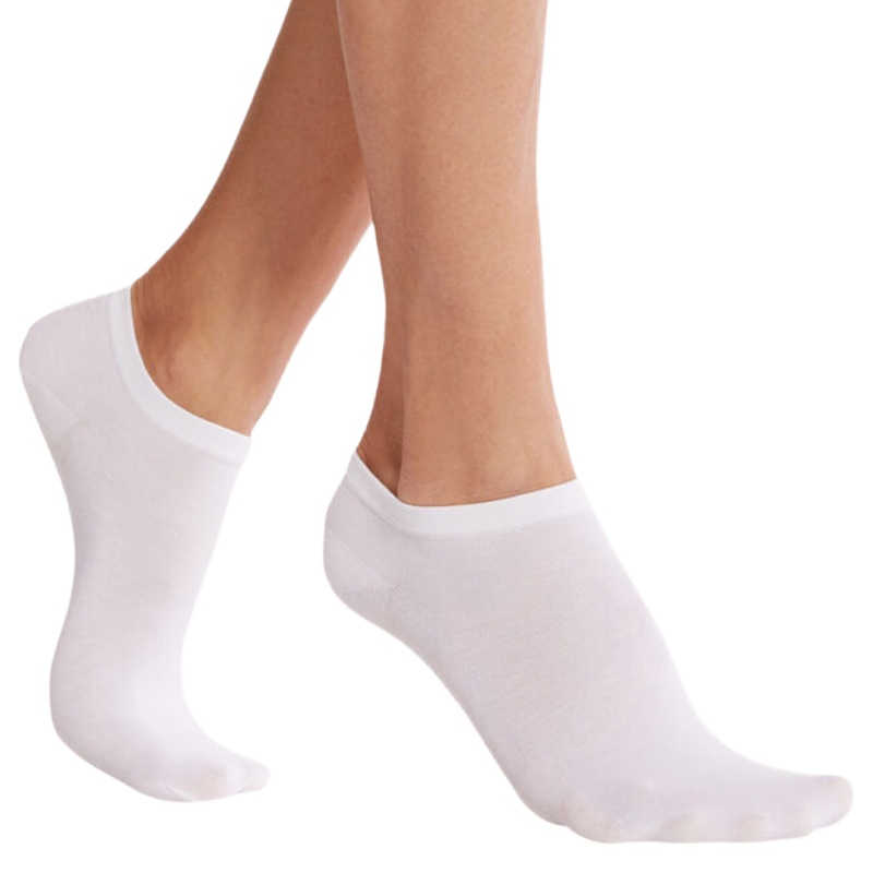 Wolford Women’s Trainer Cotton Socks White S