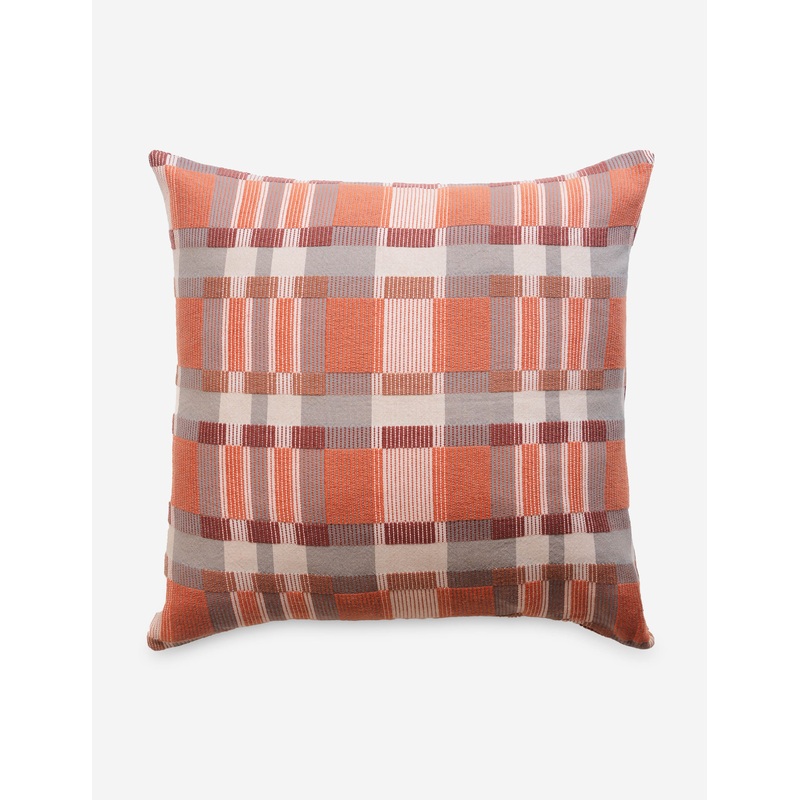 Skipping Block Pillow by Mungo Orange