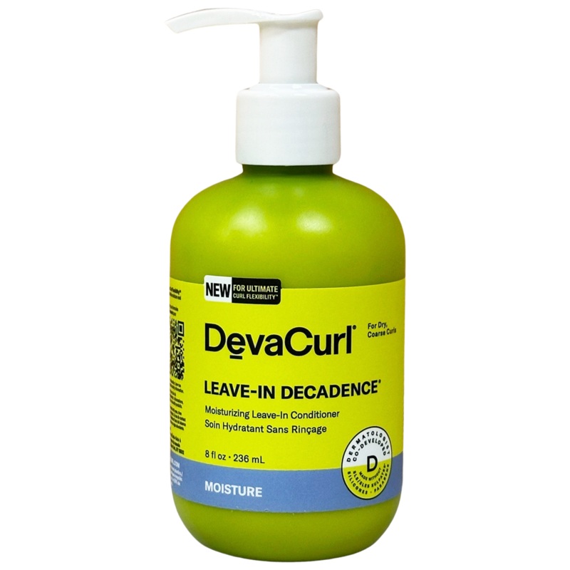 DevaCurl MOISTURE Leave-In Decadence Moisturizing Leave-In Conditioner 8 oz / 236 ml