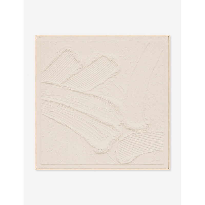 Intimidated II Wall Art by Kacy Kwon Natural 40″ x 40″