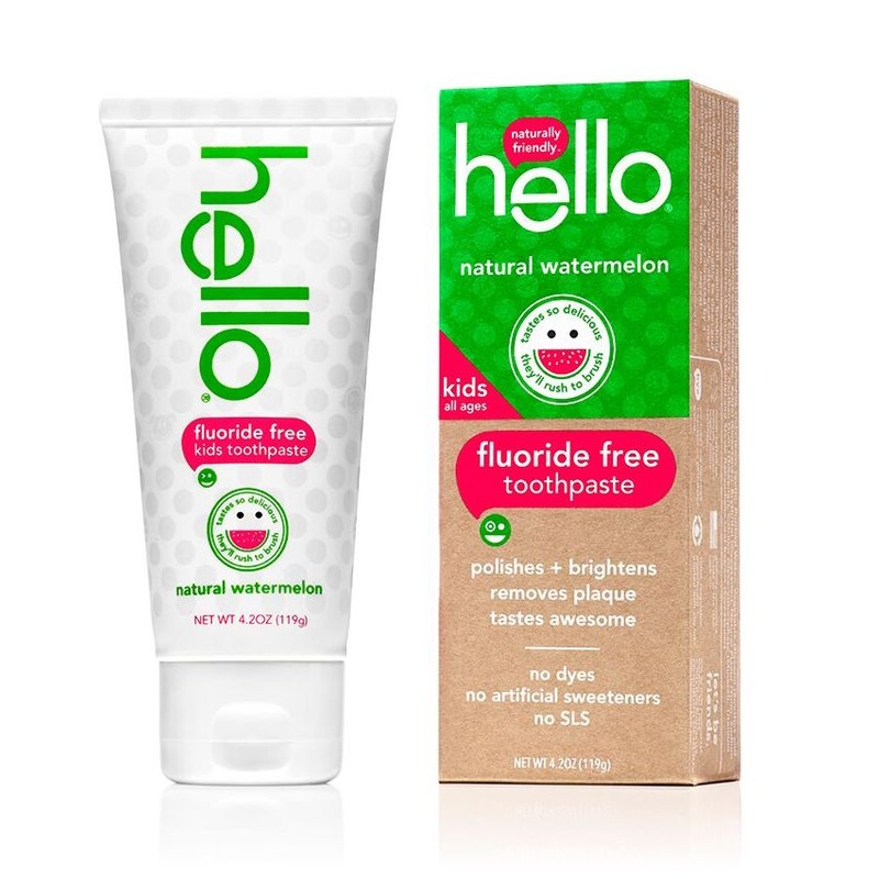 Kids Fluoride Free Toothpaste, Natural Watermelon