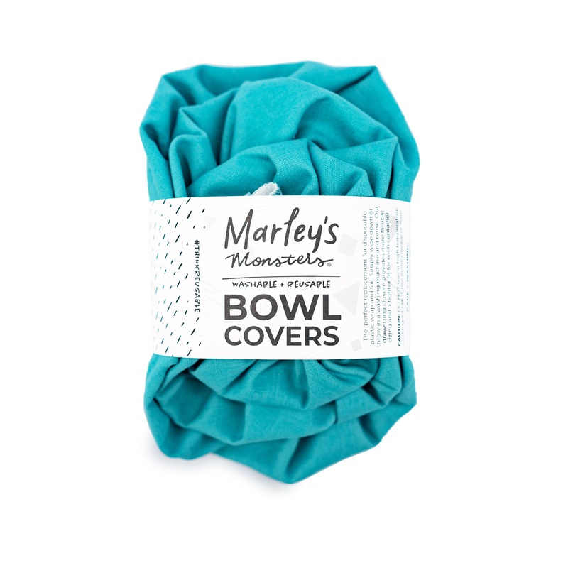 Linen Bowl Cover Bundle – Aqua