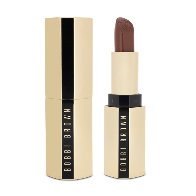 Bobbi Brown Luxe Brown Lipstick 366 Burnt Rose